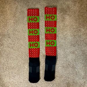 Christmas Ho, Ho, Ho running socks